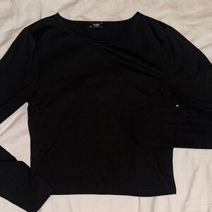 Express Black Long Sleeve Tee